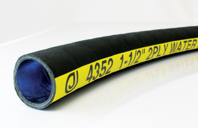 4352 RUBBER 2-PLY WATER DISCHARGE HOSE by Jason Industrial