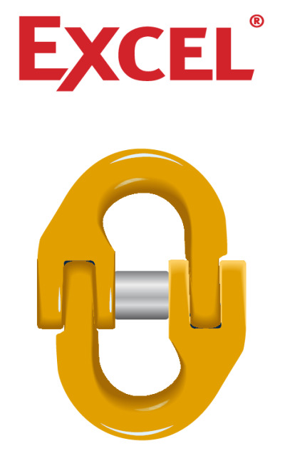 MJ - Green Pin Connecting Link EN1677-1, Grade 8 EN1677-1