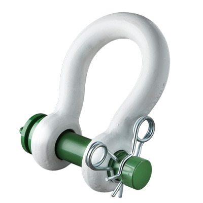 P-5363 - Green Pin Shackle, Release ROV Shackle (grade 8) With Spring Pins