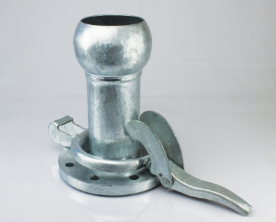Male Ball x Flange Locking Lever Pump Couplings by Jason Industrial