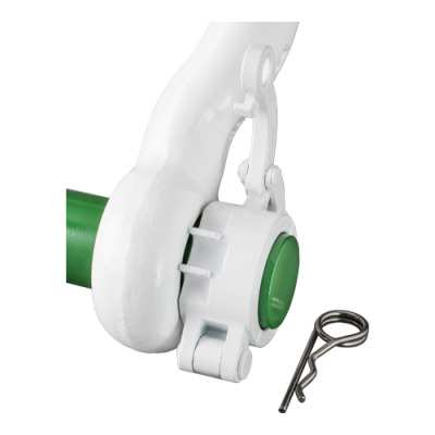 P-5365 - Green Pin Shackle, Release ROV Shackle (grade 8) With Locking Clamp