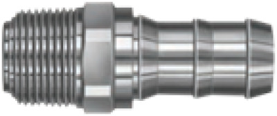 SWIVEL UNITS MALE NPT THREAD X HOSE SHANK by PT Coupling