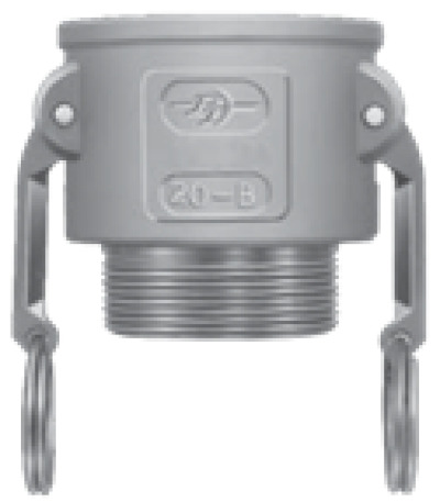 BFH COUPLER X MALE FIRE HOSE (NH) THREAD by PT Coupling