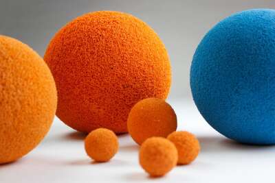 CBMO Cleanout Balls Medium Cleanout Sponge Ball for all Pipes, Joints & Hoses Cleaning Balls