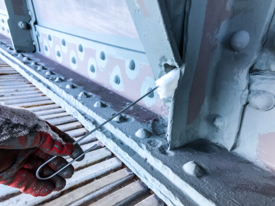 Flatie - 3/8" nap Flat Swab Brush