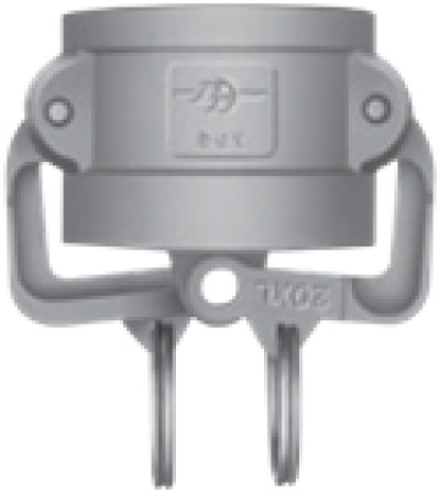 VL-COUPLER DUST CAP WITH LOCKING CAM ARMS by PT Coupling