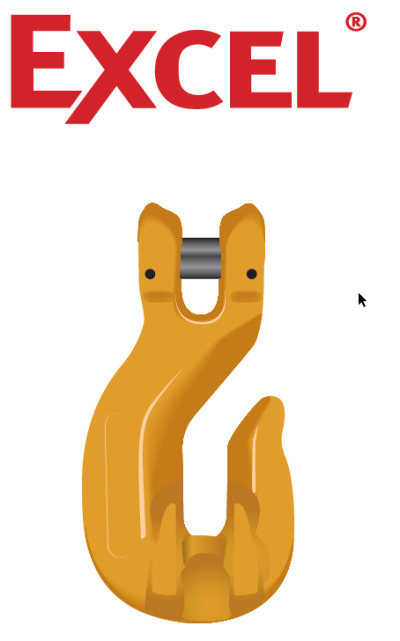 CRC - Green Pin Clevis Grab Hook, Grade 8