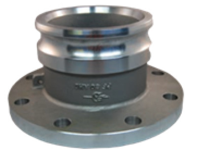 PFA - HEAVY DUTY ADAPTER X PIPE FLANGE 150 lb Flange by PT Coupling