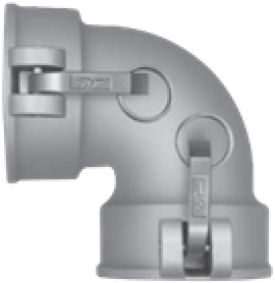 DDL COUPLER X COUPLER 90 DEGREE by PT Coupling