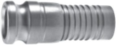 E-C50 BODY CAM & GROOVE MALE ADAPTER 316 Stainless Steel by PT Coupling