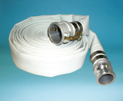 4705 ASSEMBLY COUPLED 50Ft COIL MUNICIPAL GRADE SJ MILL DISCHARGE HOSE by Jason Industrial