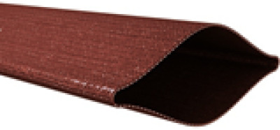 BRFW WATER HOSES Premium Heavy Duty PVC Water Discharge Hose Brown HD Lay Falt by Paragon