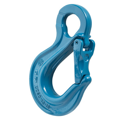 UCSO - Green Pin Eye Sling Hook E, Grade 10 eye