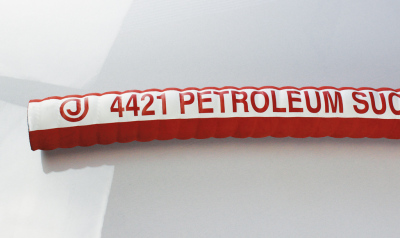 4421 TANK TRUCK HOSE - RED CORRUGATED 150 PSI by Jason Industrial