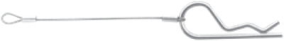 REPLACEMENT KIT 2 HEAVY DUTY STEEL CABLES AND HITCH PINS by PT Coupling