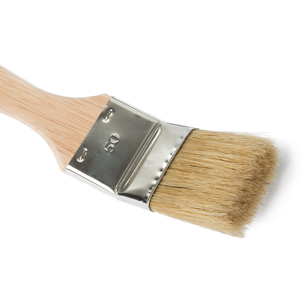Bent Radiator Hog Bristle Paint Brushes
