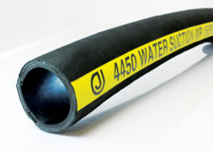 1.81 OD 150 Psi Black Jason Industrial 4352-0150-100 1-1/2 ID Rubber 2-Ply Water Discharge Hose 100 Length 