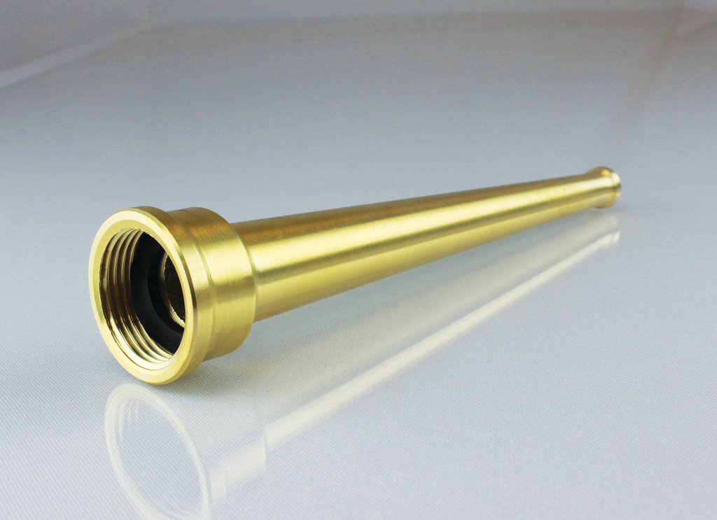 1-1/2 Brass Straight Stream Nozzle